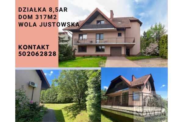 Kraków, Zwierzyniec, Leśna, Wola Justowska , dom na dużej działce