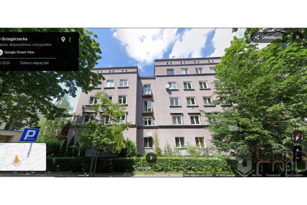 Kraków, Grzegórzki, Grzegórzecka, Grzegórzki--dwustronne--słoneczne